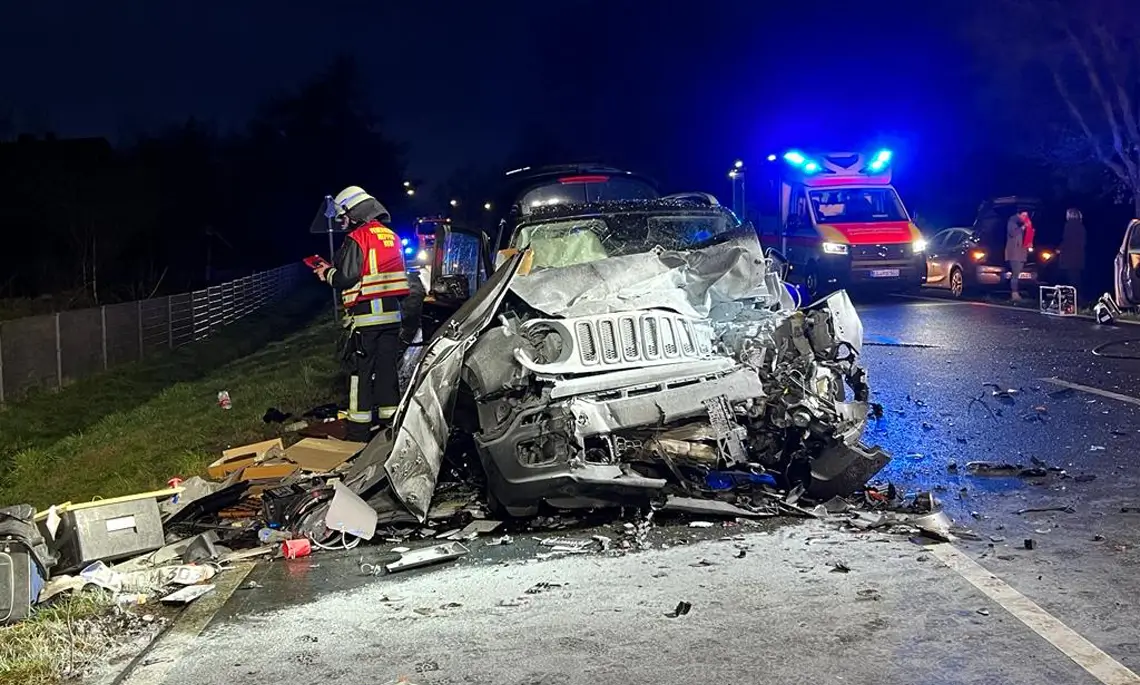 Ersthelfer löschten einen Entstehungsbrand mit einem Feuerlöscher (Foto: Matthias Brüning)