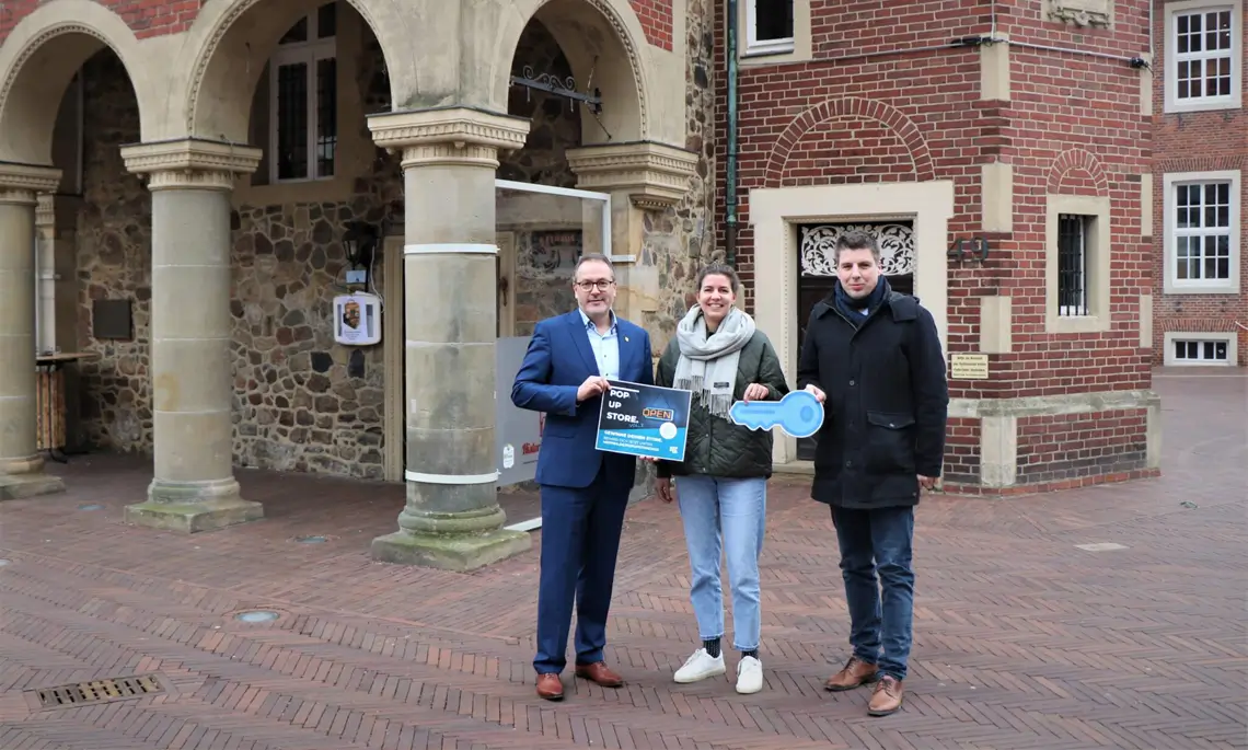 Meppen – Wirtschaftsförderung eröffnet weiteren Pop-Up-Store