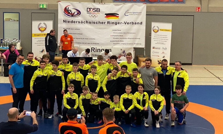 Meppen – 117 Teilnehmer bei Niedersächsichen Meisterschaften im Ringen