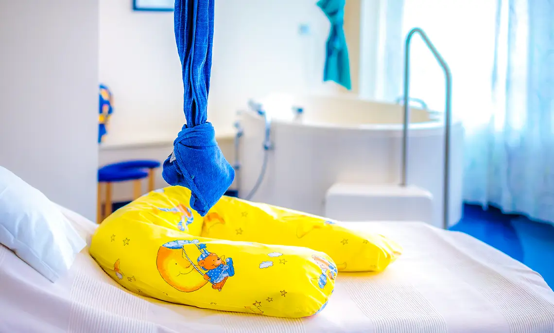 Kreißsaal­besichtigung im Meppener Krankenhaus am 06.03.