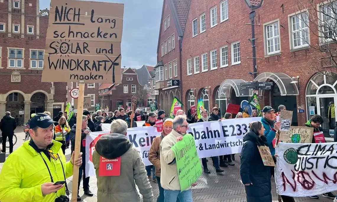 Meppen – 75 Teilnehmer beim globalen Klimastreik