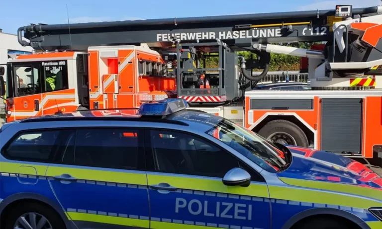 Lähden – Carport und Haus in Brand geraten