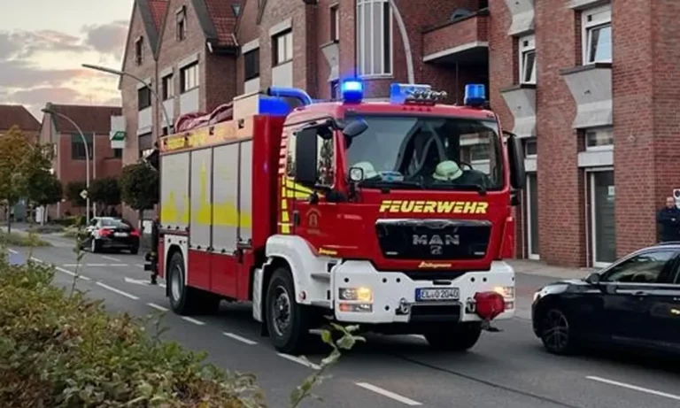 Lingen – Gasaustritt in Gebäude – Feuerwehr im Einsatz