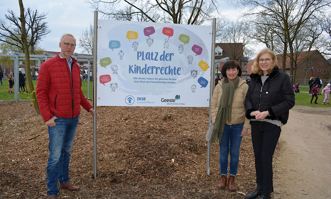 Geeste – Buntes Fest zur Eröffnung des neuen Rathausparks