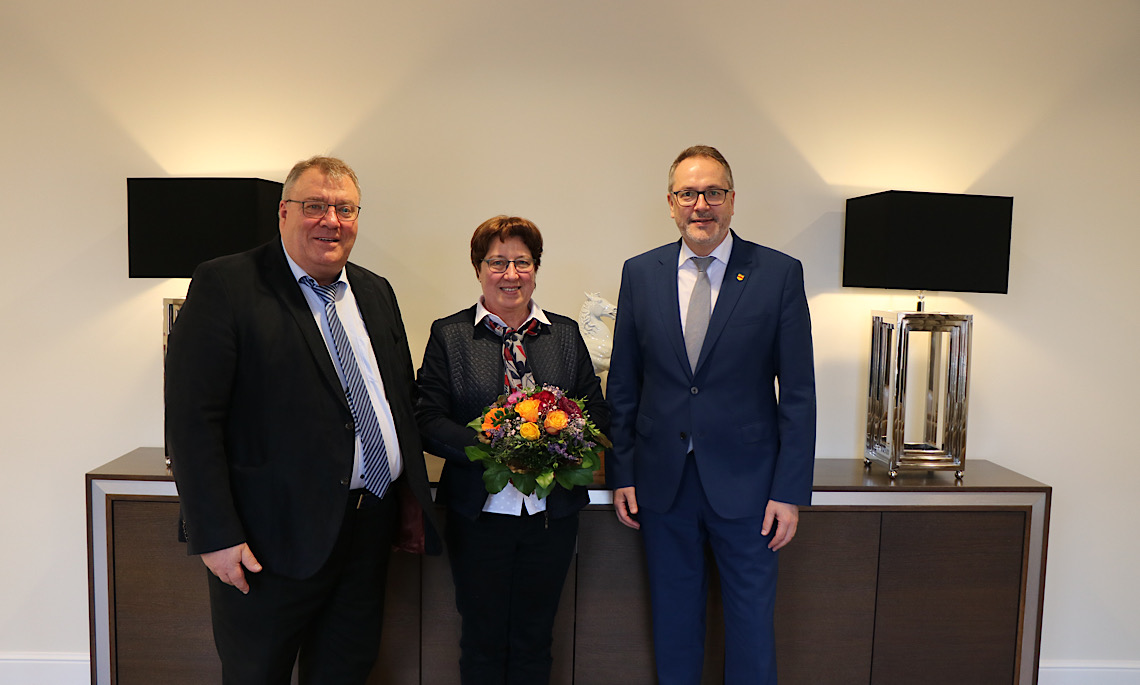 Verabschiedung bei der Stadt Meppen