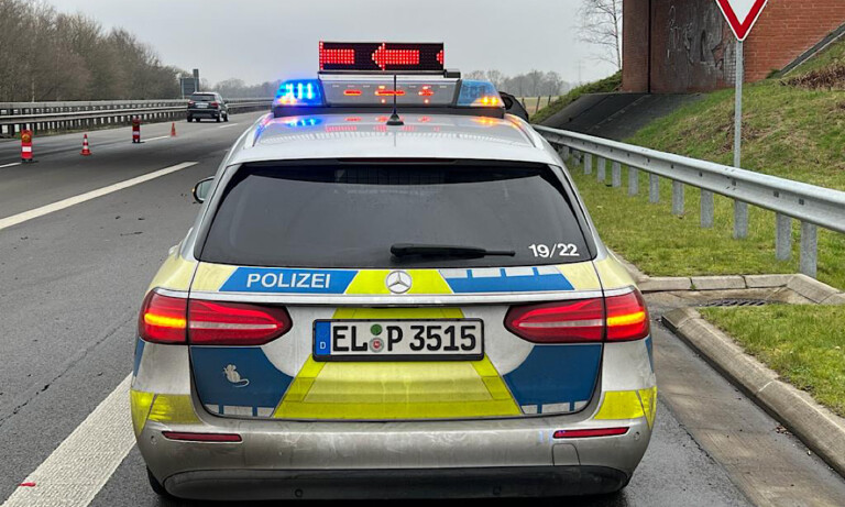 A31 – 54-Jährige bei Verkehrsunfall in Wietmarschen schwer verletzt