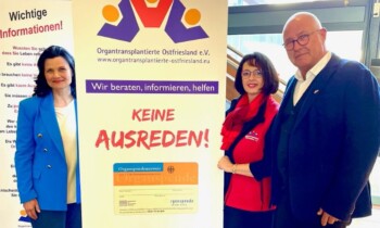 Connemann und Backer werben für die Organspende