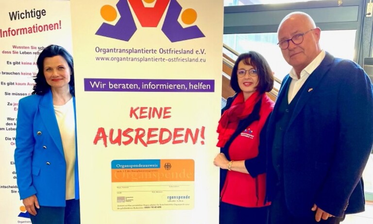 Connemann und Backer werben für die Organspende
