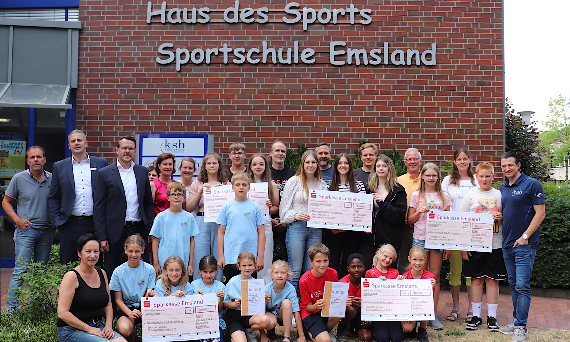 Sögel – Emsländische Schulen siegreich bei Sportabzeichen-Schulwettbewerb