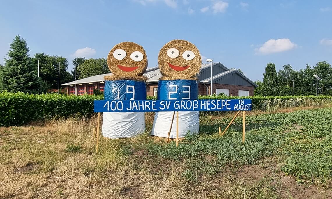 SV Groß Hesepe feiert großes Jubiläumswochenende und Sportwoche im August