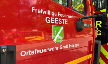 Geeste – Wohnhaus in Brand geraten- Technischer Defekt vermutet
