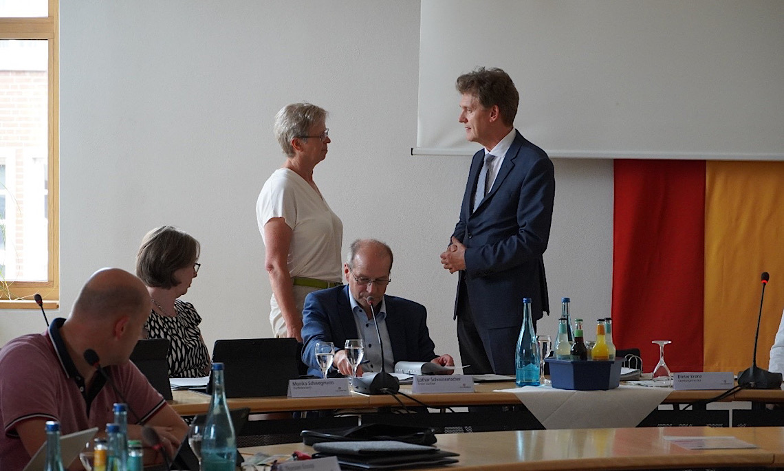 Lingen – Verpflichtung des Ratsmitglieds Marlies Egbers