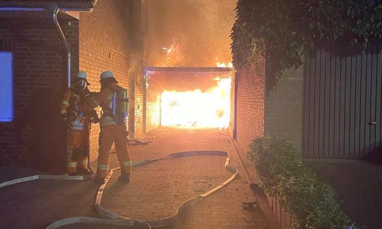 Werlte – Einfamilienhaus in Brand geraten