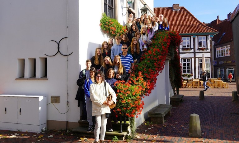 Ungarische Schülerinnen und Schüler zu Besuch in Lingen