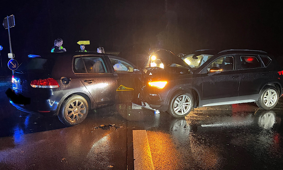 Haselünne – Zwei Verletzte nach Unfall auf B213