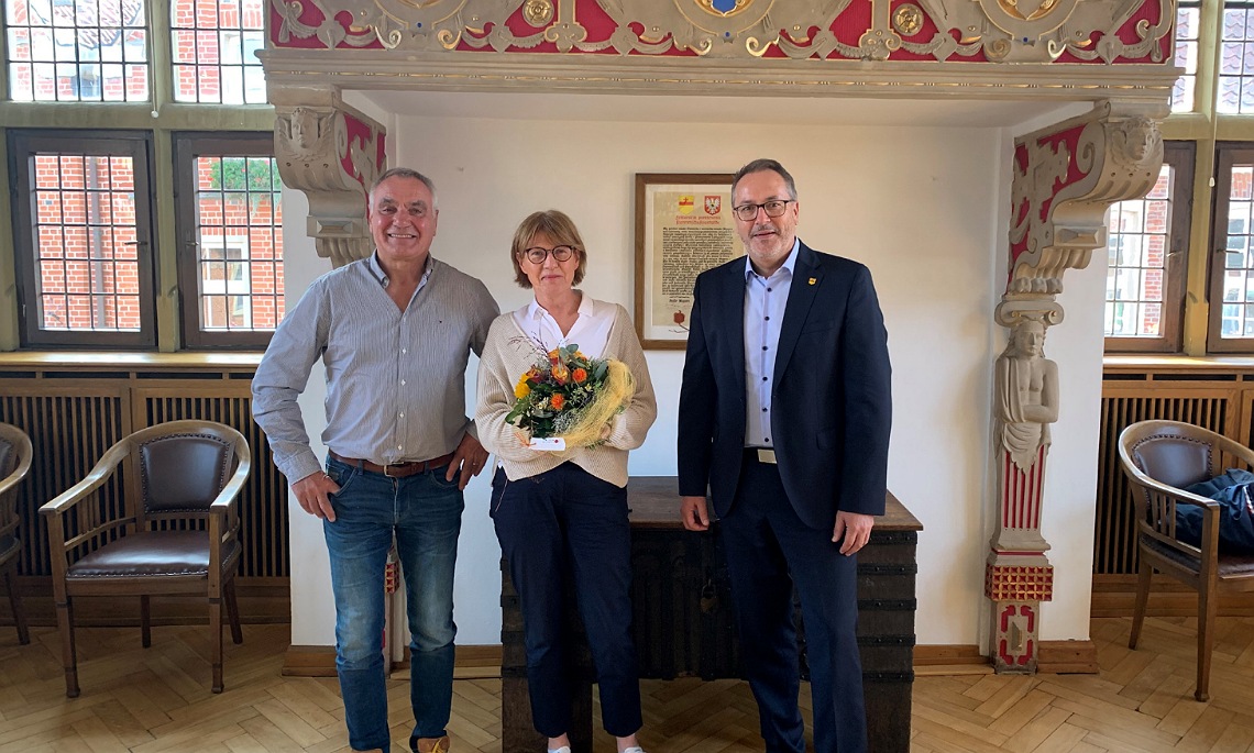 Verabschiedung bei der Stadt Meppen