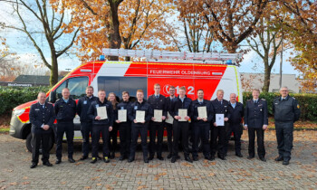 Neue Feuerwehrtaucher für die Landreise Emsland und Osnabrück