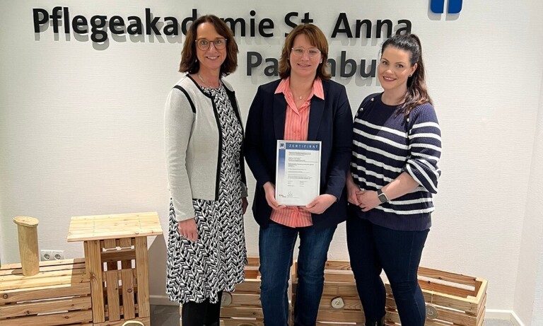 Papenburg – Weitere Marktöffnung der Pflegeakademie St. Anna durch AZAV Zertifizierung