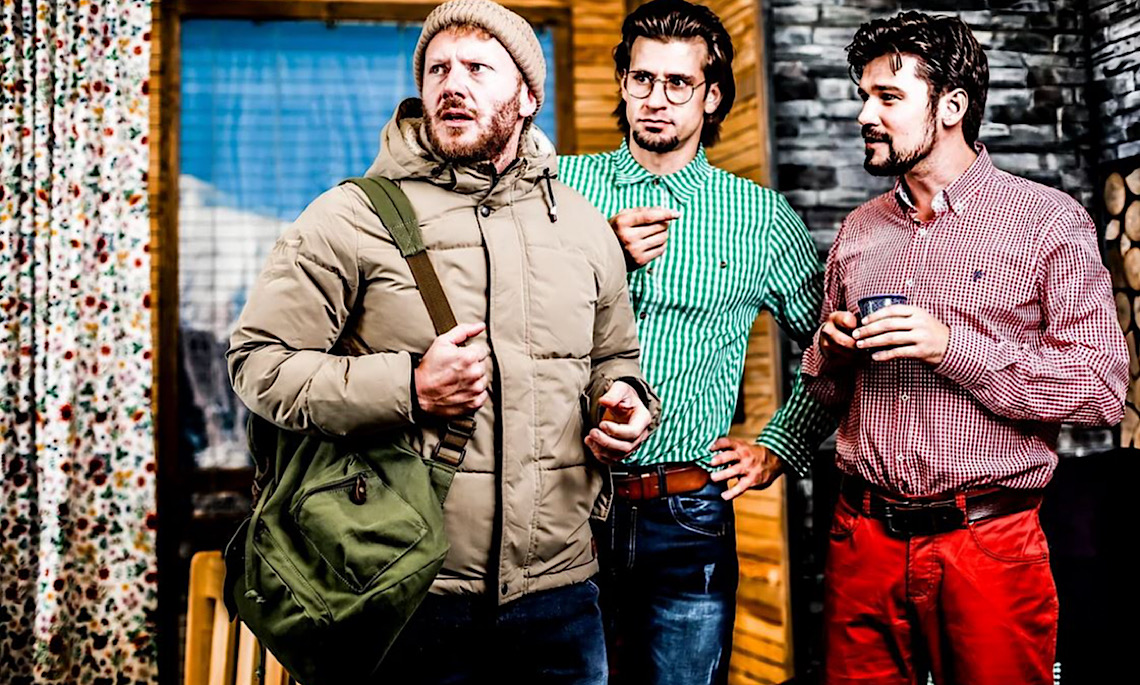 Alpenthriller von Jörg Maurer im Theater Meppen – Im Schnee wird nur dem Tod nicht kalt