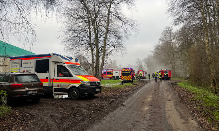 Schöninghsdorf – Photovoltaikanlage an Stallung in Brand geraten