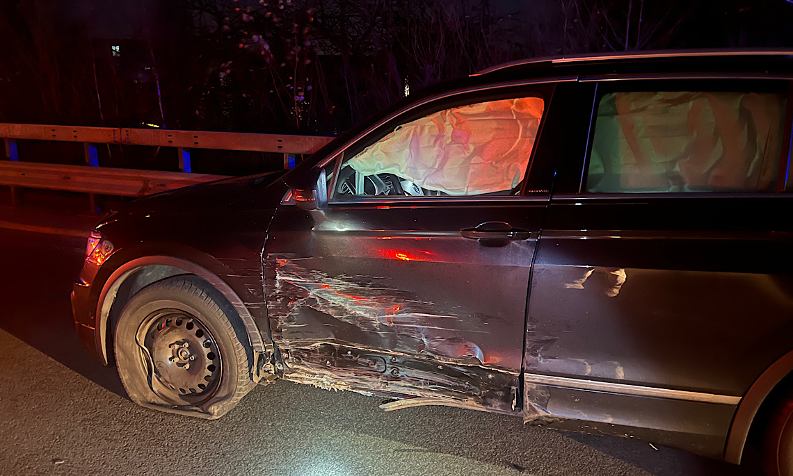 Meppen –  Unfall auf B70 im Feierabendverkehr