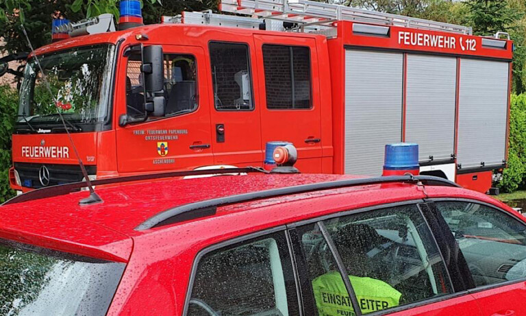 Aschendorf – Brand in Melkstand – Sachschaden, aber keine verletzten Tiere
