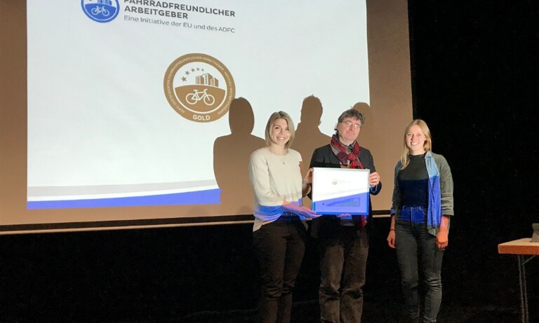 Papenburg – Offizielle Übergabe der Zertifizierung „Fahrradfreundlicher Arbeitgeber – Gold“