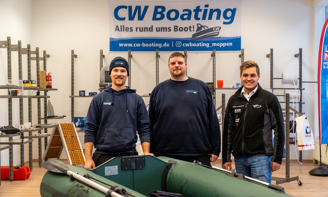 CW Boating aus Meppen bietet Außenarbeitsplatz für Vitus Beschäftigten