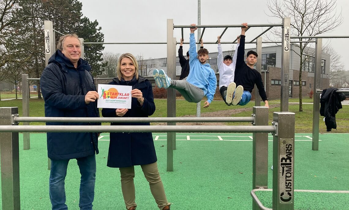 Papenburg eröffnet zwei neue Calisthenics-Parks