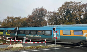 Lingen – Regionalzug kollidiert mit Hindernissen auf den Gleisen