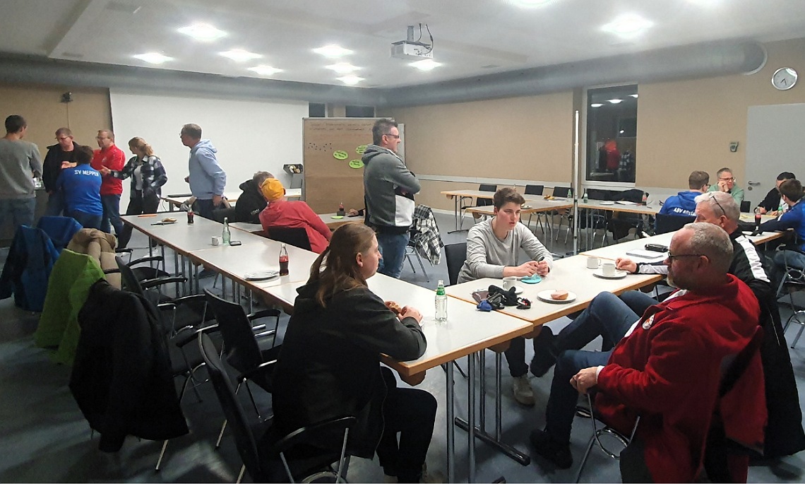InduS-Emslandliga 2024 – Trainer der Inklusionsteams trafen sich zur Saisonvorbesprechung