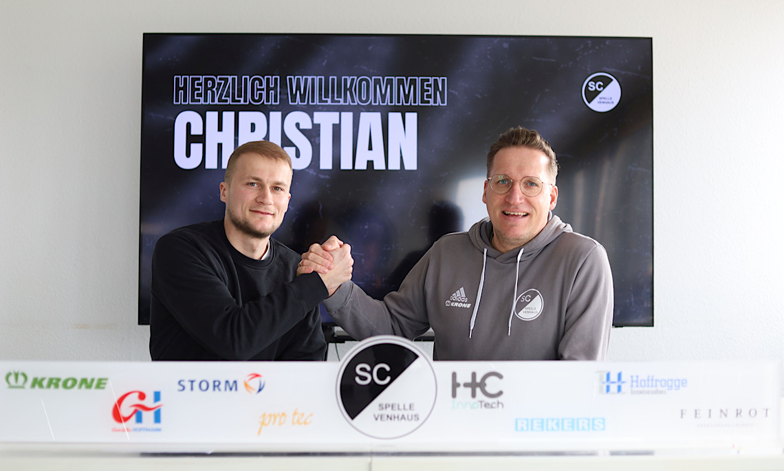 Ex-Meppener Christian Düker sucht beim SC Spelle-Venhaus Erfolg und Spaß