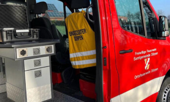 Heede – Leerstehendes Wohnhaus und Scheune stehen in Flammen