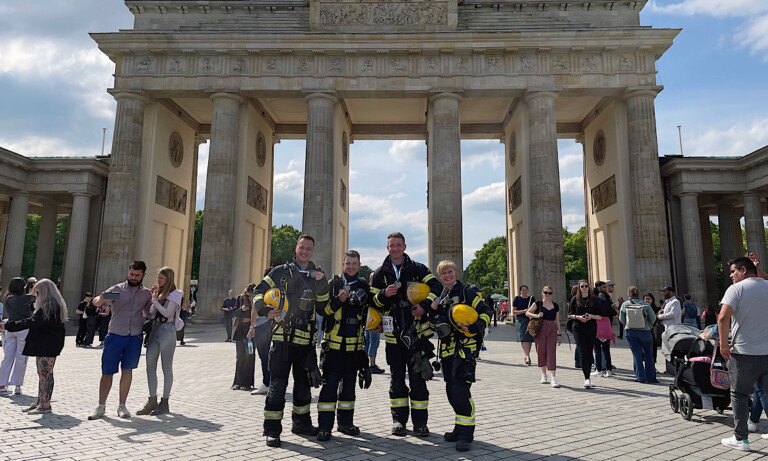 Haselünner Feuerwehrleute starten beim „Berlin Firefighter Stairrun“