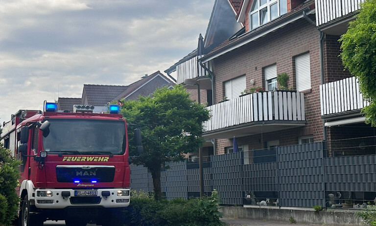 Lingen – Brand in Gebäude an Cloppenburger Straße