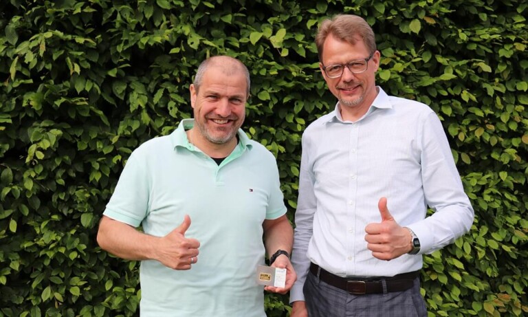 Holger Hofschröer gewinnt Goldbarren – Engagement für den SV Holthausen-Biene wird belohnt