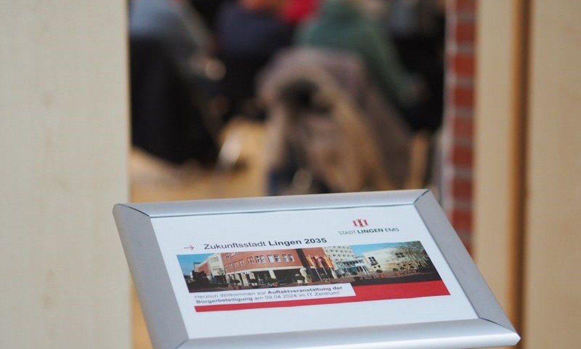 Bürgerforum zur Bürgerbeteiligung „Zukunftsstadt Lingen 2035“