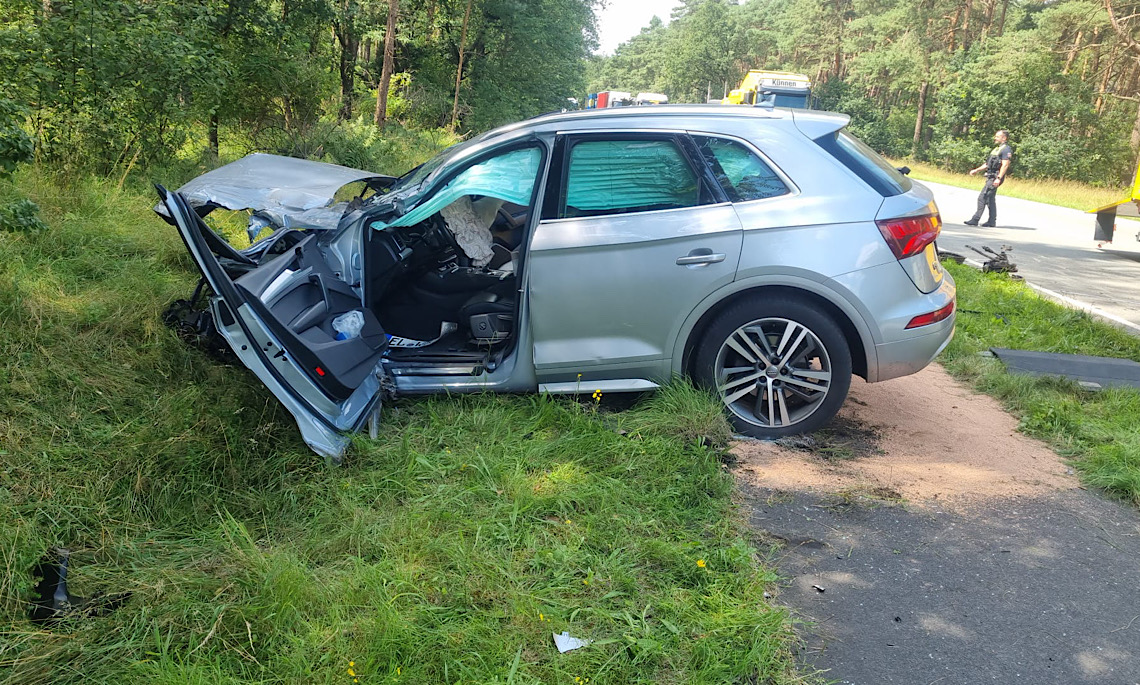 Lingen – Frontalkollision auf B213