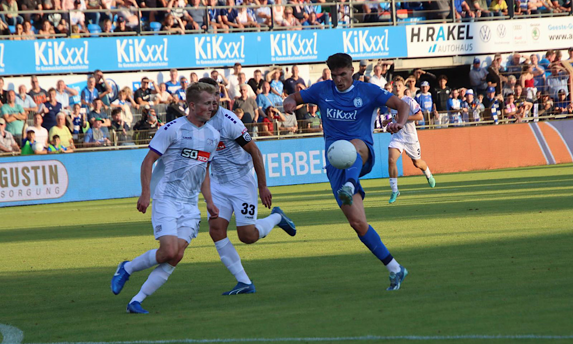 SV Meppen – 1. Hauptrunde des DFB Pokals zuhause gegen den Hamburger Sportverein