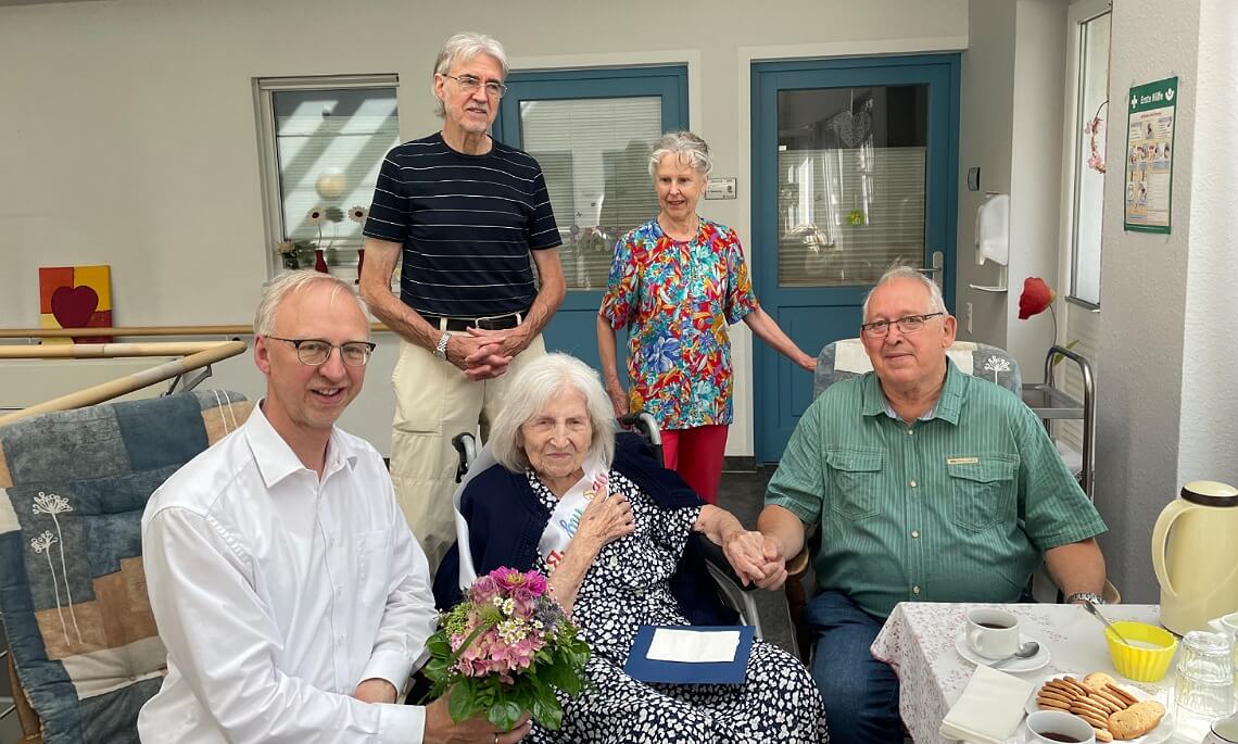 Wera Grade – zweitälteste Bürgerin der Gemeinde Geeste – ist 101 Jahre alt geworden
