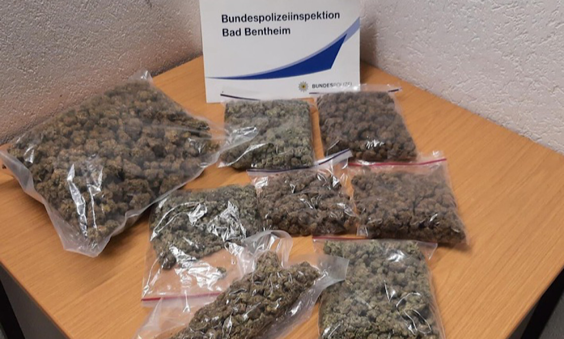Rund ein Kilo Marihuana bei Kontrolle in Schöninghsdorf entdeckt
