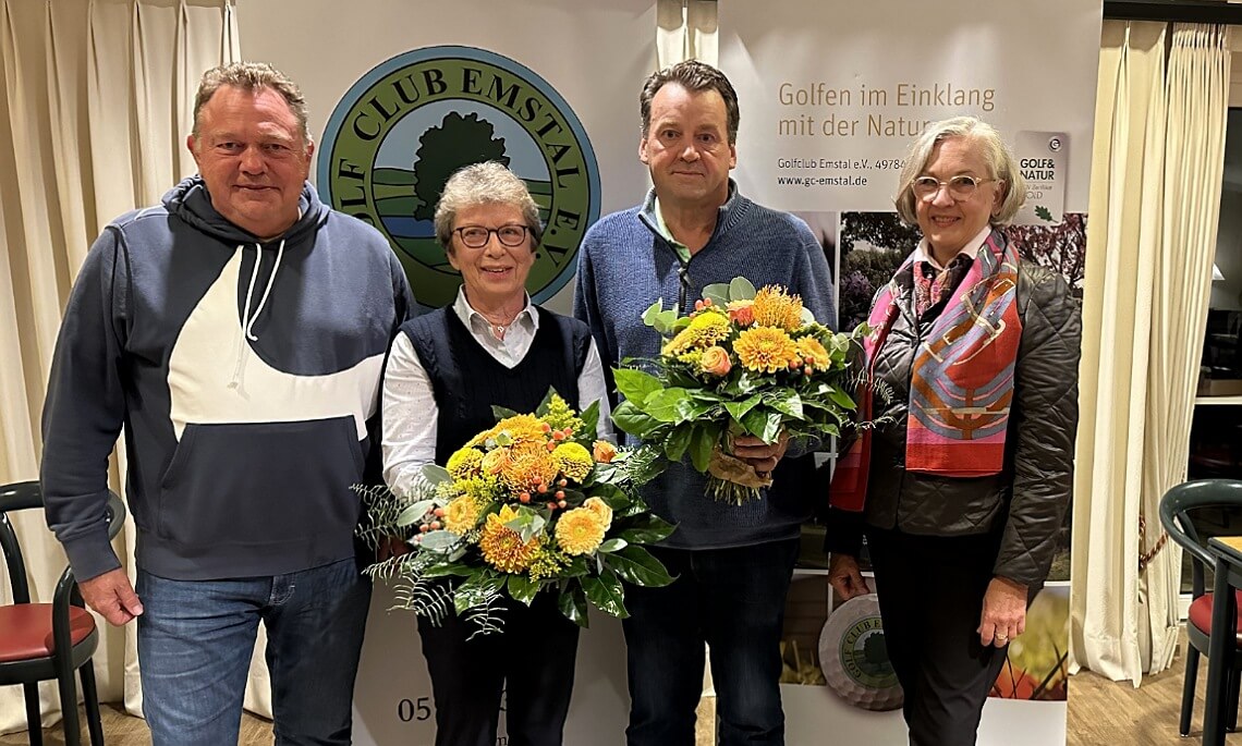 Im Golfclub Emstal ehrt der Kreissportbund langjährig Ehrenamtliche