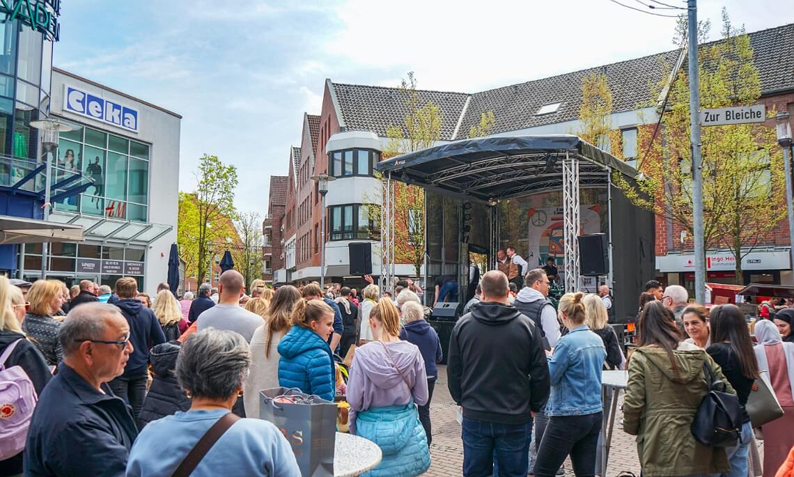 Erstes Hörnchens Holschenbattle 2025: Bandcontest beim Holschenmarkt in Nordhorn