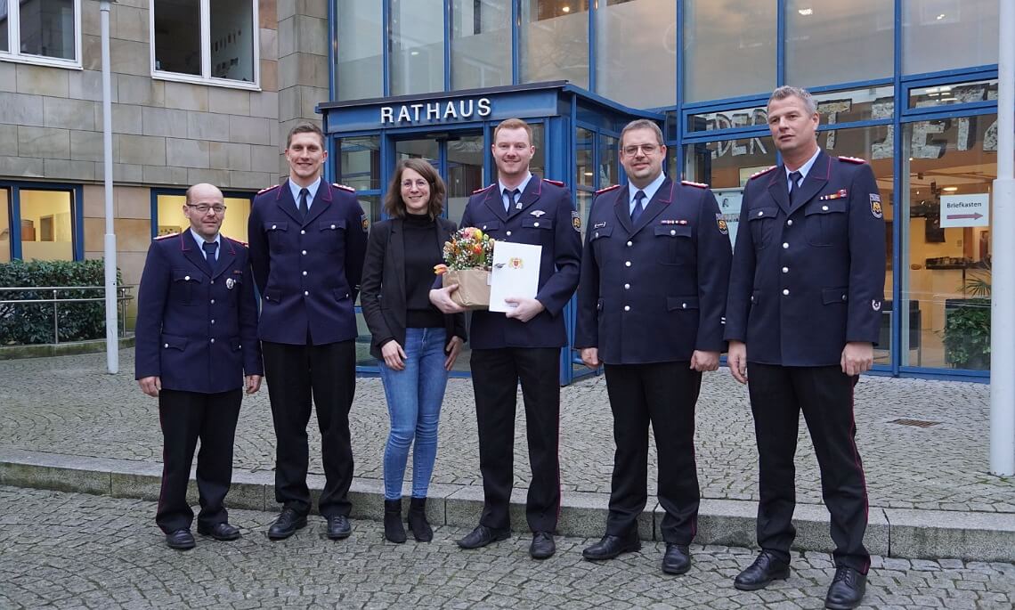 Neuer Ausbildungsbeauftragter der Feuerwehr Lingen Tom Frerich