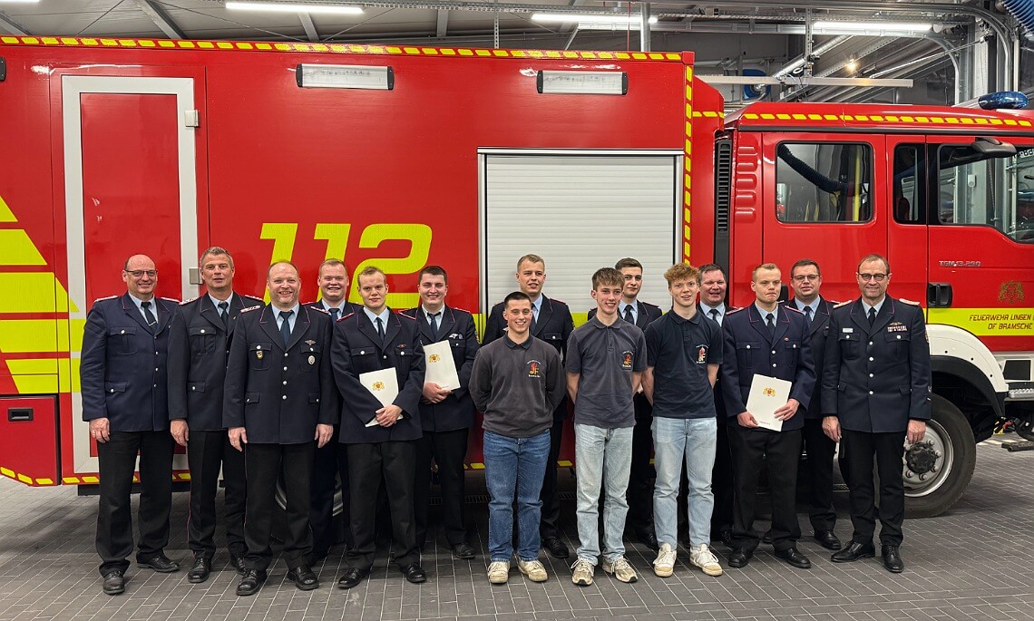 Ein Jahr voller Herausforderungen und Erfolge – Feuerwehr Bramsche im neuen Gerätehaus
