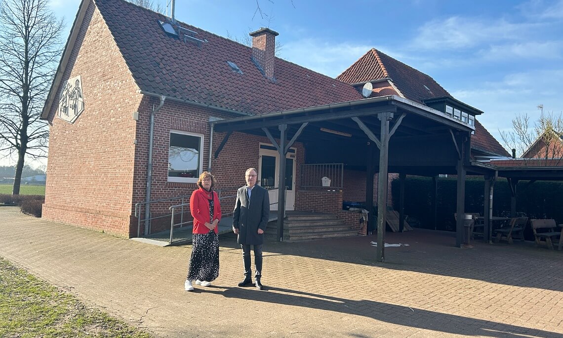 Baubeginn bei der „Alte Schule“ in Landegge