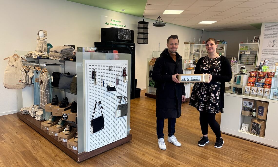 Neuer Hanfshop Canamel in Lingen: Nachhaltige Vielfalt in der Sturmstraße
