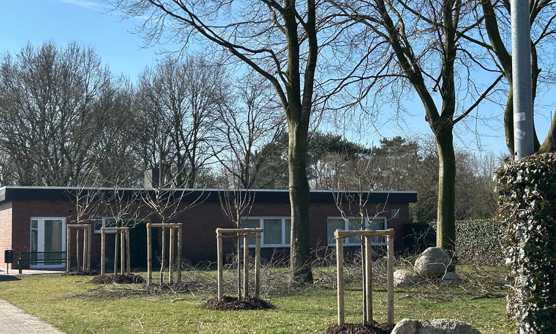 Sanierung der Schützenhalle in Rütenbrock auf der Zielgerade