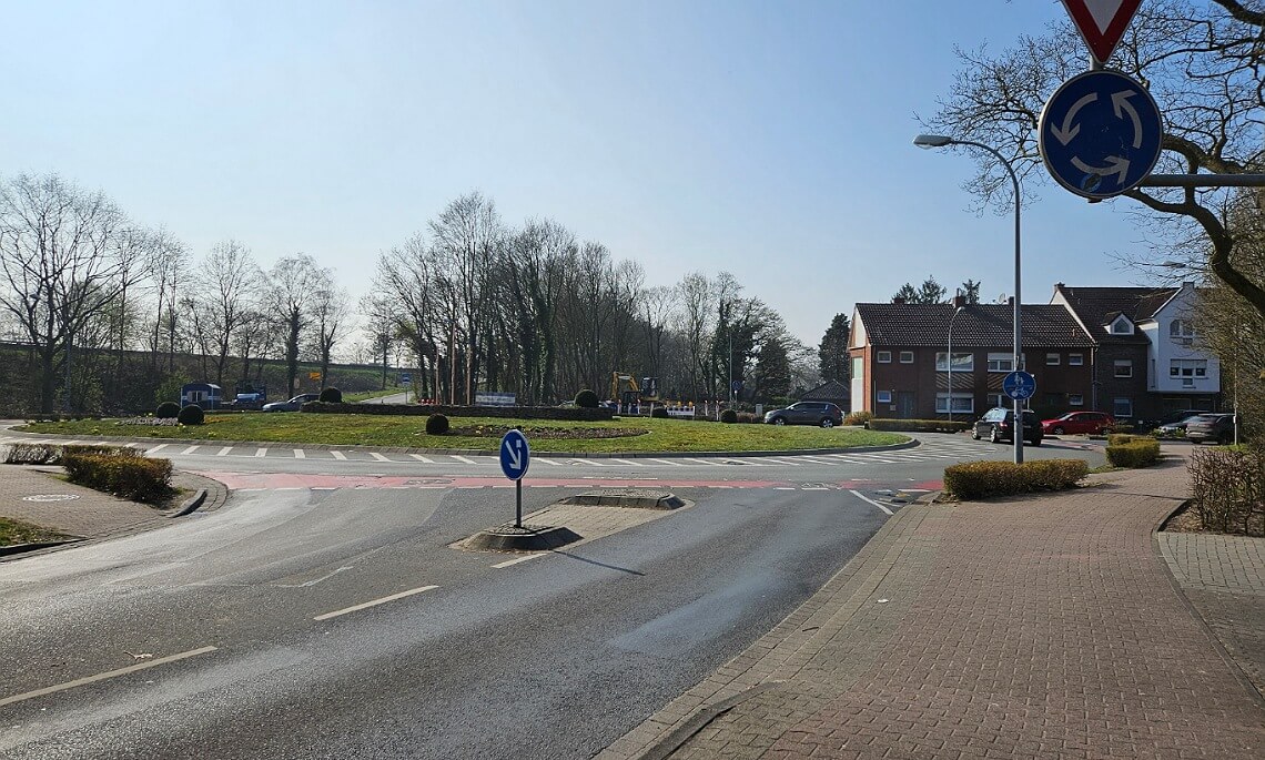 Meppen – Radverkehrsmaßnahmen am Kreisverkehr Lingener Straße