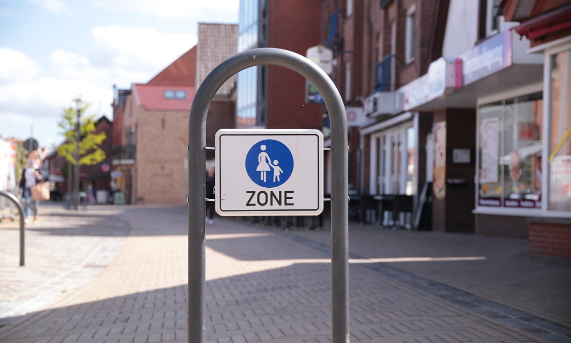 Haren – Autofreie Zone in der Langen Straße